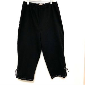 Black Capri Pants Women’s Stretch 1X
